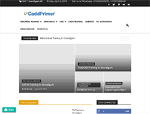 Tablet Screenshot of caddprimer.net